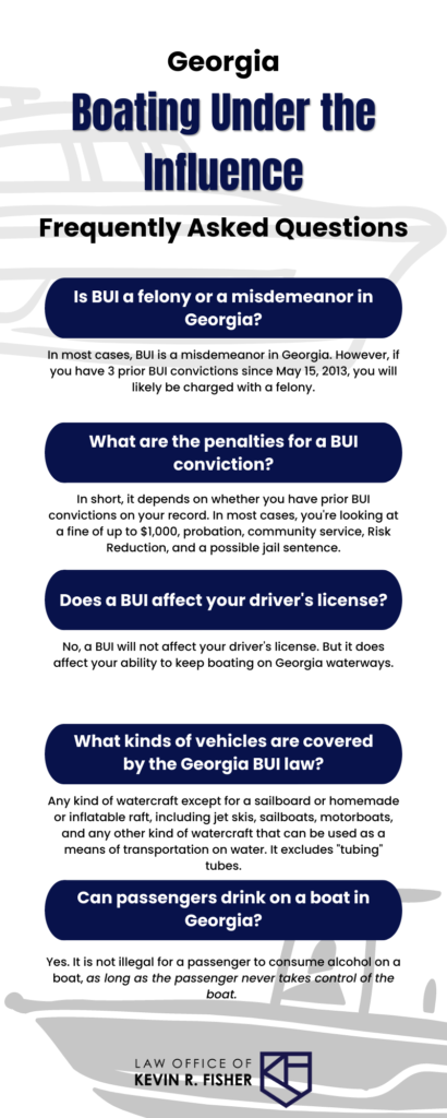 Boating Under the Influence Frequently Asked Questions